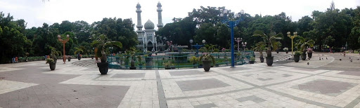 Air Mancur Alun-alun Kota Malang