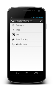 Notification Weather Pro - screenshot thumbnail