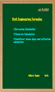 Civil Engineering Formulas Screenshots 10