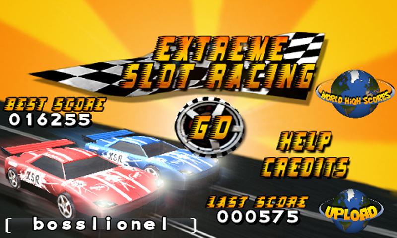 eXtremeSlotRacing Screen 1
