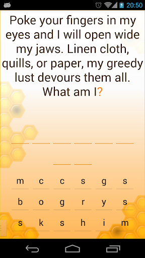 Traditional riddles