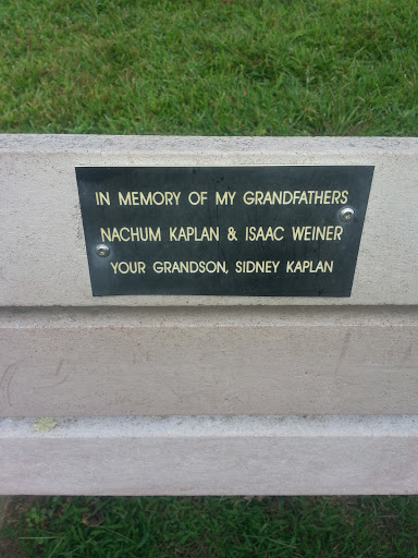 In Memory of My Grandfathers Nachum Kaplan and Issac Weiner