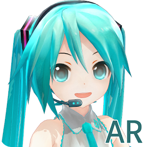 AR Concert with Miku logo