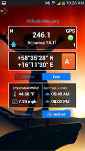 Altimeter GPS Calculator Lite Screenshots 14