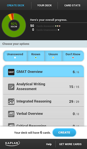 GMAT® Flashcards by Kaplan