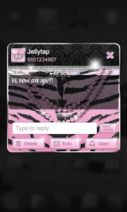 How to install Luxury Theme Pink Tiger SMS ★ lastet apk for laptop