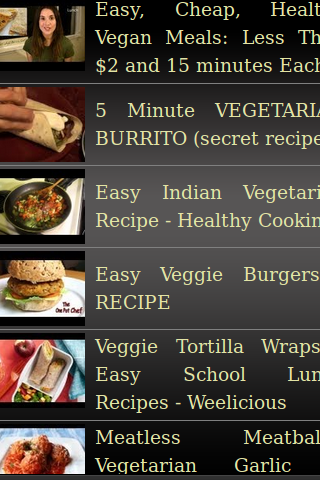 Easy Vegetarian Recipes