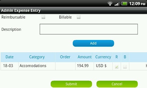 Lastest Dovico Admin Expense Entry APK for Android