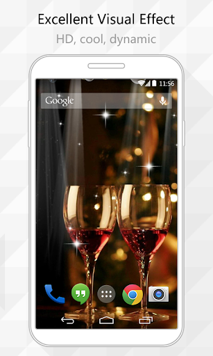 Romantic Dinner Live Wallpaper