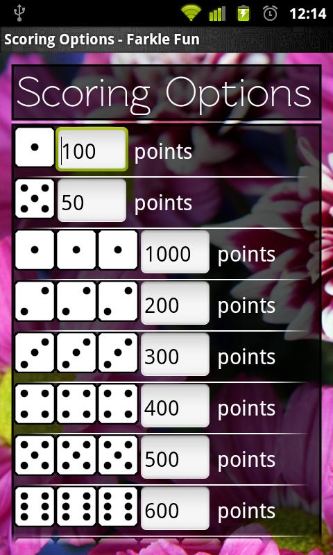 Farkle Fun Donate Screen 3