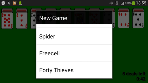 Spider Solitaire Game