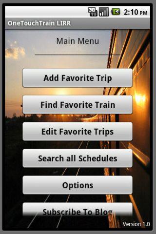 OneTouchTrain - LIRR Screen 3