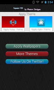 Square HD Apex Nova Theme - screenshot thumbnail