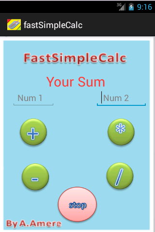 FastSimpleCalc Free