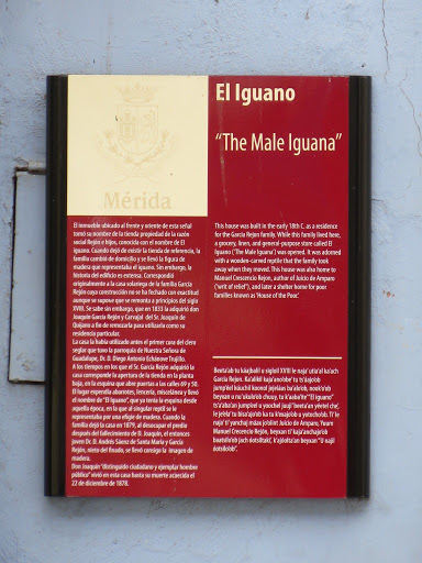 Placa El Iguano