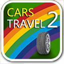 Car's travel 2 games for baby mobile app icon