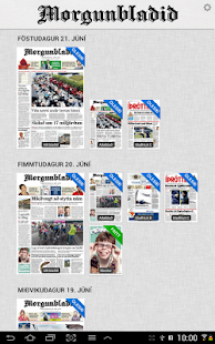Morgunblaðið Screenshots 0