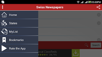 Swiss Newspapers APK Ekran Görüntüsü Küçük Resim #2