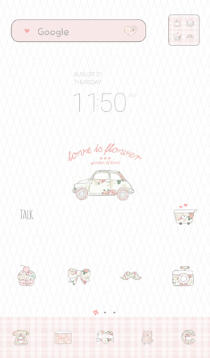 flower flower dodol theme