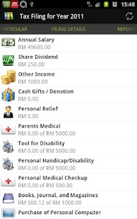 My Tax - Malaysia Tax Calc Screenshots 0