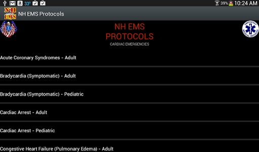 【免費醫療App】NH EMS Protocols-APP點子