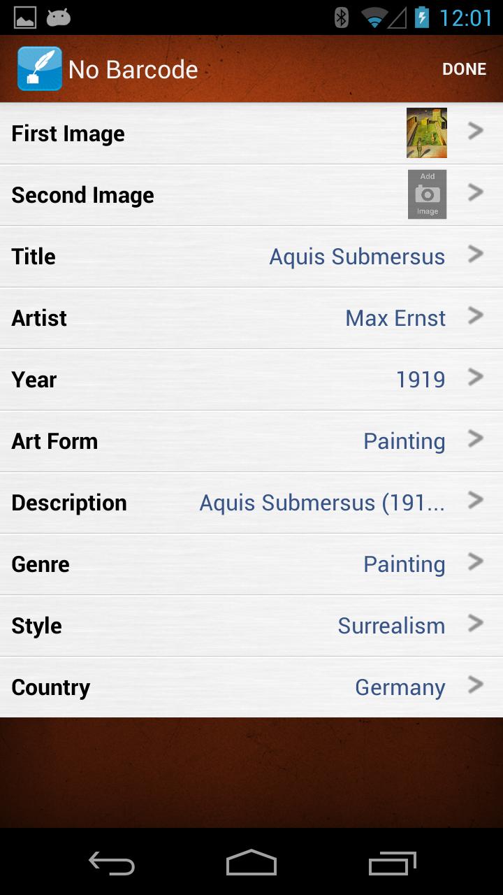 Art Collectors Screen 3