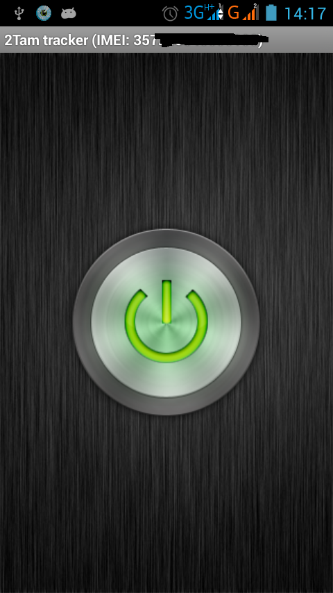 Android application 2Tam tracker screenshort