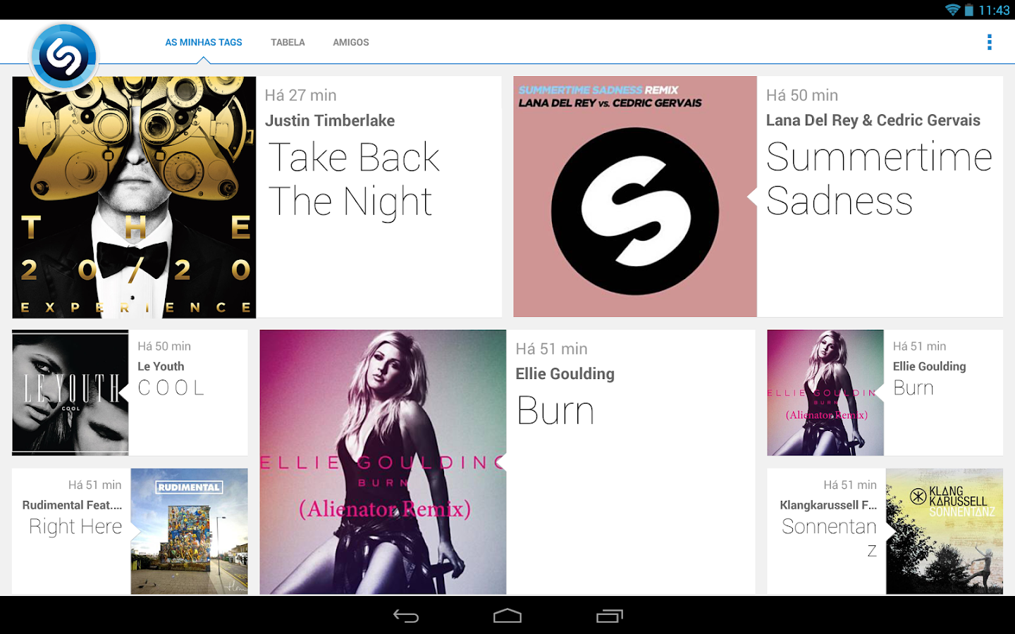 Shazam - screenshot