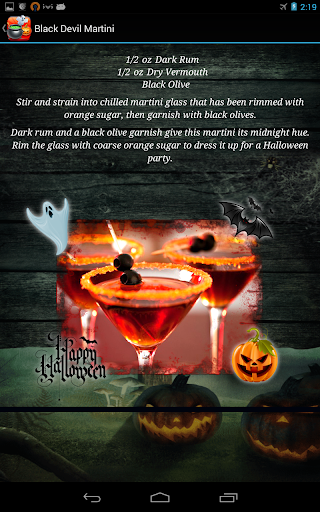 【免費娛樂App】Halloween Drink Recipes 2014-APP點子