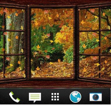 3D Autumn LIVE wallpaper