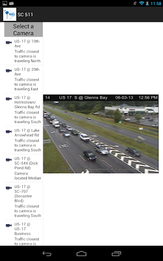 【免費旅遊App】511 South Carolina Traffic-APP點子