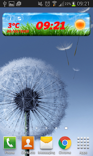 Free Download Nature Weather Clock Widget APK for PC