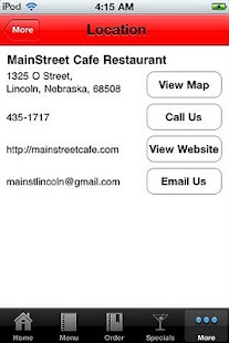 Lastest Main Street Cafe Restaurant APK
