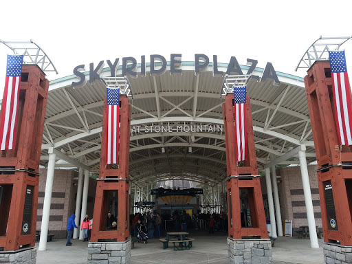 Skyride Plaza at Stone Mt