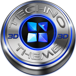  Next Launcher Theme Techno 3D v1.2