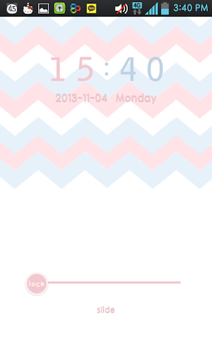 A zig-zag go locker theme