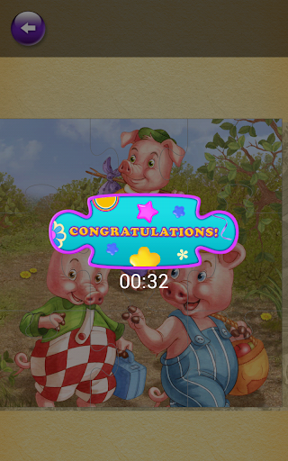 【免費娛樂App】Three Little Pigs Jigsaw-APP點子