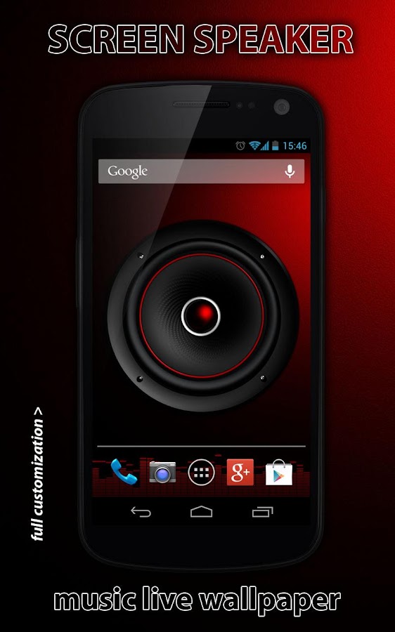 Screen Speaker Music Wallpaper - screenshot