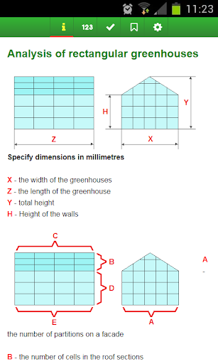 Rectangular hothouses