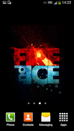Fire and Ice Live Wallpaper poster 18