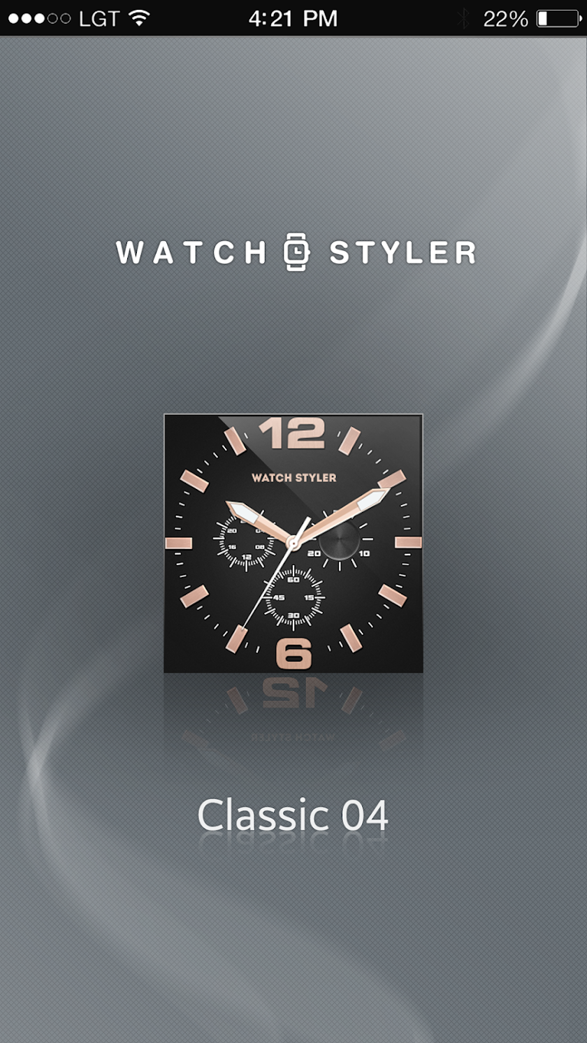 Watch Face Gear - Classic2 Screen 2