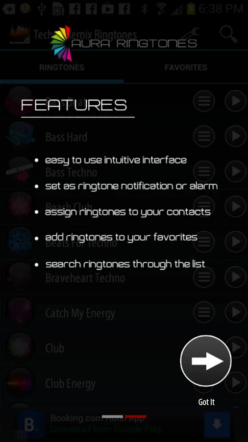 Ringtones assustador - screenshot