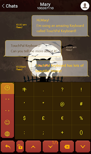 免費下載生活APP|TouchPal Jack-O-Lanterns Theme app開箱文|APP開箱王