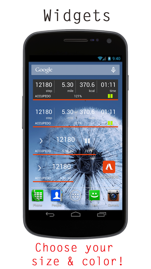 Accupedo Pedometer Android Apps on Google Play