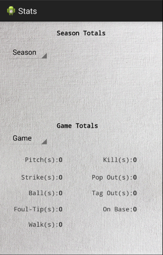 Pitch Count Extream Screen 2