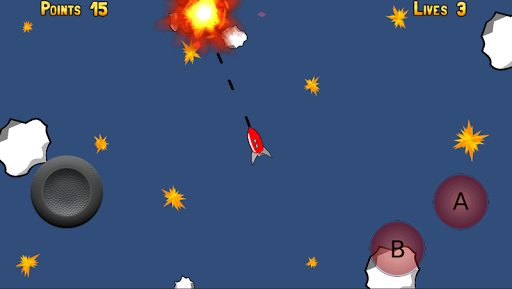 【免費街機App】Doodle Asteroids-APP點子