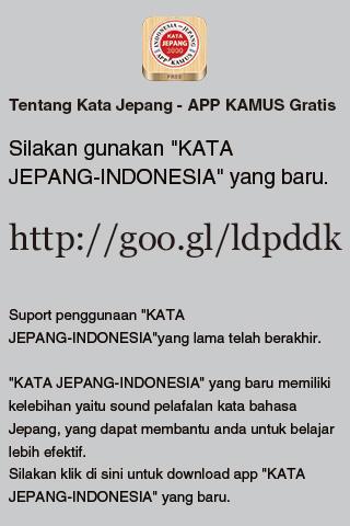 KATA JEPANG - INDONESIA