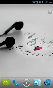 Download Musical Note live wallpaper APK