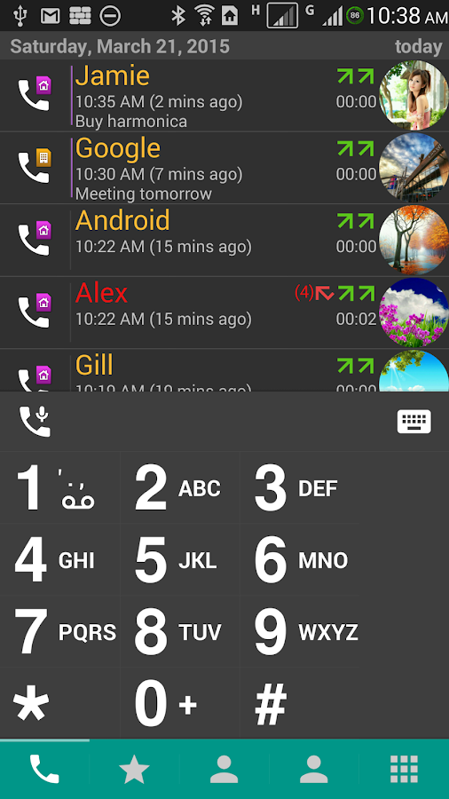    DW Contacts & Phone & Dialer- screenshot  