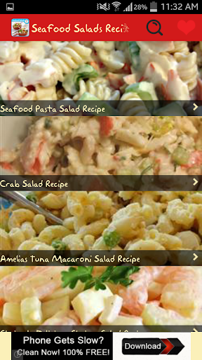 Seafood Salads Recipes